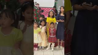 🇮🇩🇲🇴Indo Macau: Sergio Singing Feliz Navidad With Tonsealama AG Church’s Sunday School (25 Dec)