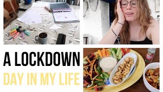 A Lockdown Day in My Life / how i'm keeping up with uni, exercise and socialising AD