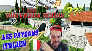 😁(fs19)LES PAYSANS ITALIEN MAP:ITALIA😂 (multi)🚜