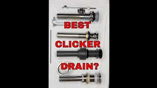 What's the Best No-Clog no leak Clicker Sink Drain from Home Depot? #shorts