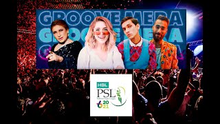 PSL 6 | Event Party | PSL Party | HBL PSL | Groove Mera | Naseebo Lal, Aima Baig & Young Stunners