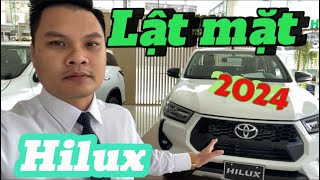 “Lật mặt” Bán Tải Hilux 2.4AT 2024 thay đổi diện mạo, thẩm mỹ viện Cứng và Đẹp