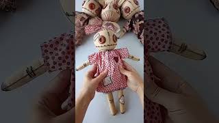 Handmade Doll #smallbusiness #artdolls