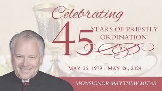 Monsignor Matthew Mitas & Deacon Joseph Kroutil Appreciation - 6/15/2024