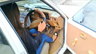 Bushra Test Cranking an old Suzuki FX | Pedal pumping Coldstart Old Car Trouble