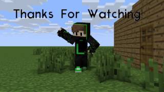 Minecraft Outro Animation (Mine Imator)