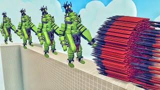 4x GIANT ORC vs EVERY GOD - Totally Accurate Battle Simulator TABS