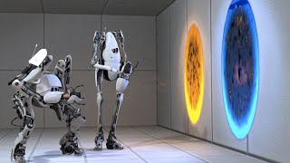 проходим испытания в portal 2 #часть1