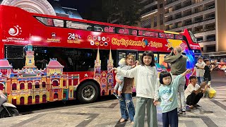 Saigon Bus City Tour at night