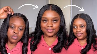 Hair Review on This Pre Cut Ready To Go Body Wave Wig | Pre Plucked/Bleached | WEST KISS 😘 HAIR