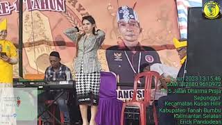 Alhamdulillah 2 Artis Laung Kuning Banjar Kab Tanbu menyumbang Lagu di HUT 1 DPD Fordayak Kab Tanbu