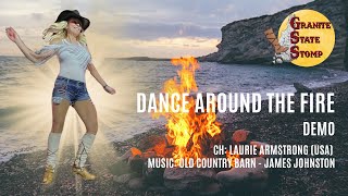 Dance Around the Fire - Line Dance Demo