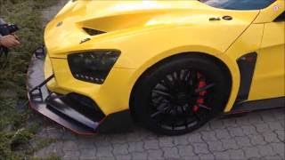 Zenvo TSR hits curb!