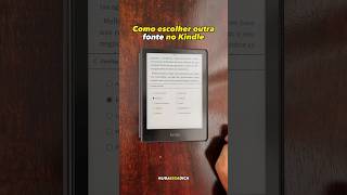 Como trocar a FONTE no Kindle