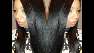 Remi Hair Yaki Straight Full Lace Wig- Orderwigsonline.com