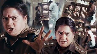 Telangana Shakuntala As ACP Pochamma Superb Dialogue Scene || Sainikudu Movie || WOW TELUGU MOVIES