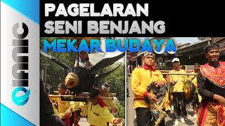 MANG ASEP SOPYAN "BUDAYA SUNDA" UNJUK GIGI NAKOL BEDUG DI PAGELARAN BENJANG MEKAR BUDAYA