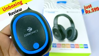 Zeb-Thunder Wireless Bluetooth headphone Unboxing || Zeb thunder headphone review