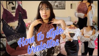 How to style bralettes | Haul and Try-On