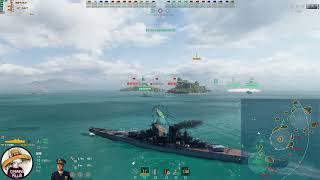 World Of Warships - Patrie 4 kill spree