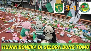 Hujan Boneka Di Stadion Gelora Bung Tomo || 8 Besar Piala Presiden || Persebaya 3-1Ps Tirapersikabo