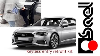 Audi S6 4A keyless entry e gesto del piede retrofit kit