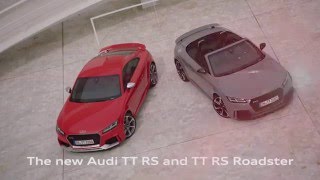 A lendületes páros - Audi TT RS Coupé és Audi TT RS Roadster