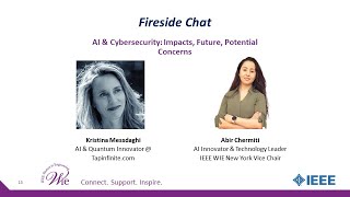 Fireside Chat: AI & Cybersecurity – Impacts, Future, and Potential Concerns | Kristina Messdaghi