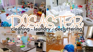 🌺 NEW 🌺 DISASTER Clean With Me 2023 | Cleaning After Being Sick | Cleaning Motivation