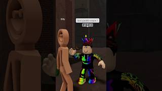 Billy i Çizdim ve Ondan Robux İstedim #roblox #robloxtürkiye #shorts