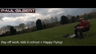 Race Drone Flight, kids in school and day off work = Happy Flying! @GilboRC