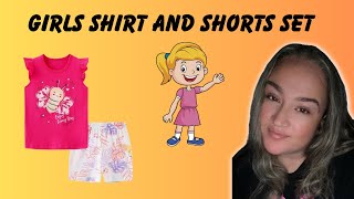 Honest Review of the Girls Shirt and Shorts Set