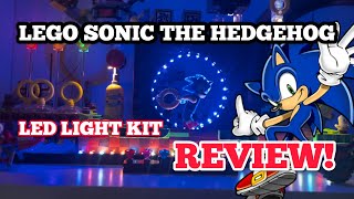 LEGO Sonic The Hedgehog Ideas Green Hill Zone Light Kit Review! 2024