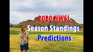 2020 NWSL Season Standings Predictions