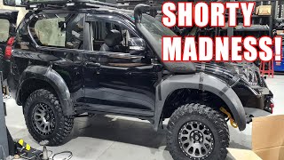 Arctic truck Widebody SWB? The world's Wildest ZR Prado Shorty Build... LETS DO IT! Part 1!