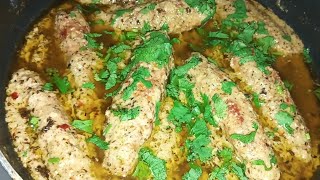 Afghani Creamy seekh kabab Gravy recipe ❤️/ chicken Creamy seekh kabab with white Grevy ❤️