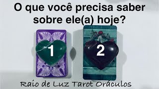 🧙🏻‍♂️O que você precisa saber dele(a) hoje?#tarotonline #espiritualidade#amortarot#baralhocigano✨✨✨✨