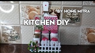 Kitchen DIYs | Kitchen Makeover Ideas Part-4 |Kitchen Decoration Ideas | Cardboard DIY #homemitra