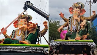 chaudary arts to kphb ganesh Transporting | ganesh aagman 2024 | vinayaka chavithi 2024