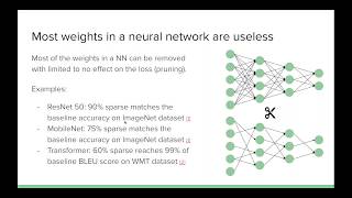 Pruning Deep Learning Models for Success in Production