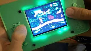 3D Printer Raspberry Pi Zero Hand Held Console Build Part 2 (screen connection, buttons, first test)