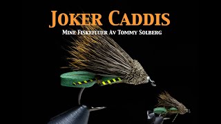 Joker Caddis. Mine fiskefluer, fluebinding, imitasjonsfluebinding, tørrfluer, nymfer og fluefiske.