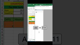 Excel Trick: Countdown Timer in Excel.