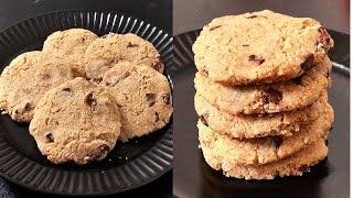 2 min Microwave Chocolate Chip Cookies |Almond Flour Chocolate Chip Cookies |Quick & Healthy Cookies