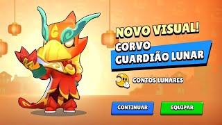 Brawl Stars New update New skin Corvo Guardião Lunar Gameplay Android ios