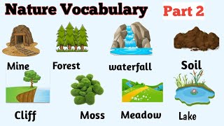 Nature Words | Useful nature vocabulary in English | Basic English | English Practice