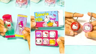 Cute Sanrio craft ideas / Easy recycling craft ideas / how to make easy craft / DIY sanrio craft