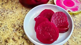 Refrigerator Pickled Beets