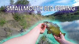 Smallmouth Bed Fishing-Oregon Smallmouth