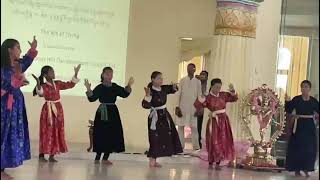 beautiful ladakhi dance performed south students at Bangalore